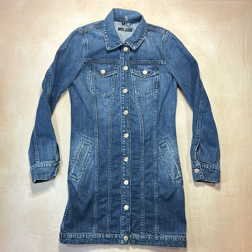7 For All Mankind denim dresss